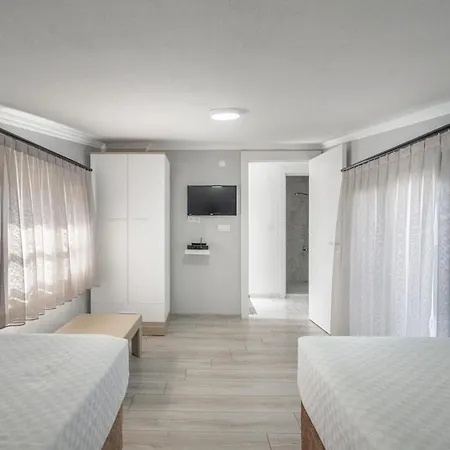 With Pool In The Unique Nature Of Mordogan Karaburun (Izmir)