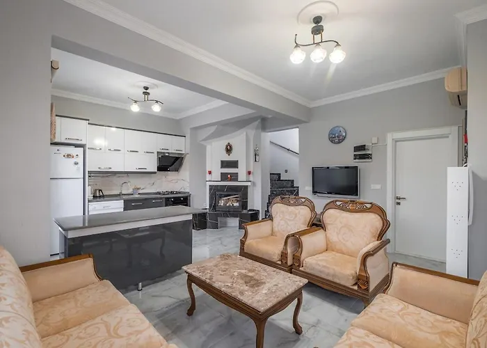 With Pool In The Unique Nature Of Mordogan Vila