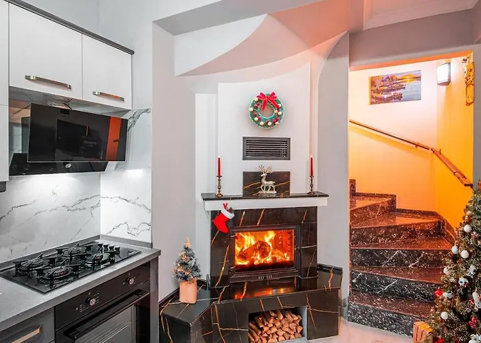 With Pool In The Unique Nature Of Mordogan Karaburun (Izmir)