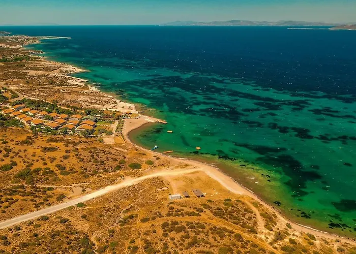 With Pool In The Unique Nature Of Mordogan Vila *